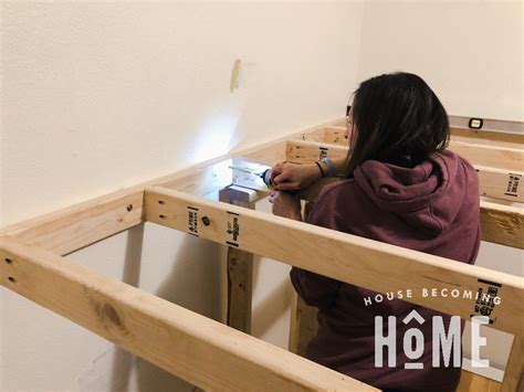 secure bunk bed to wall